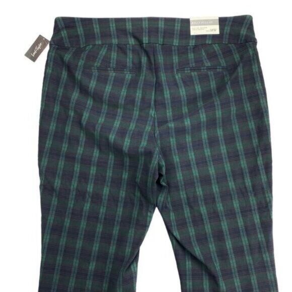 Lord & Taylor Kelly Pull-On Plaid Tartan Pants Womens Size 18W - Picture 6 of 7